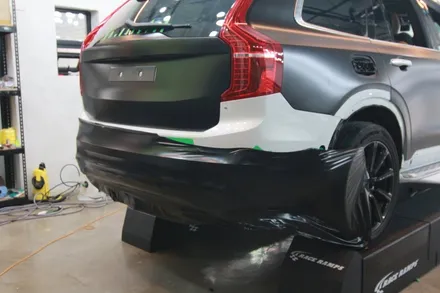 볼보 XC90 반전 매력에 빠져보실까요? -사틴 블랙 랩핑- / 용인시 기흥구 농서동