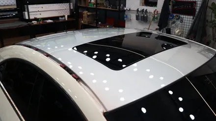 수원, 용인 루프스킨 잘하는 곳? 이제는 블랙PPF 입니다. :) 벤츠 cls350 재시공 / 용인시 기흥구 농서동