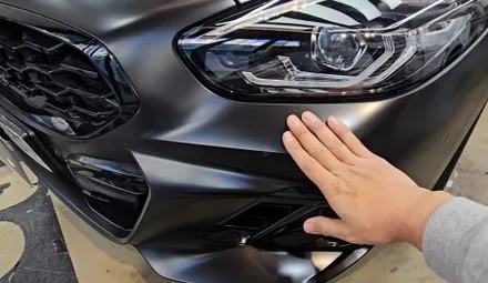 BMW G29 Z4 사틴 블랙 자동차 전체 랩핑 비용은? / 용인시 기흥구 농서동