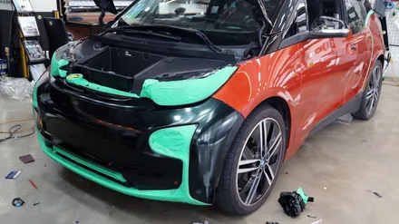 합리적인 용인 랩핑 시공가  :) BMW I3 전기차 전체 작업 / 용인시 기흥구 농서동