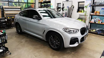 BMW X4 키드니 그릴 사이드미러 랩핑 시공 / 용인시 기흥구 농서동
