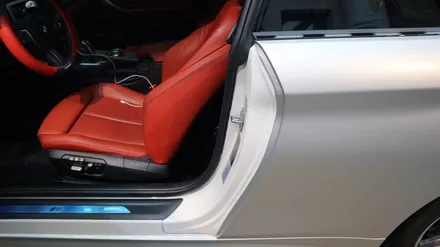 BMW 420i 사틴 메탈릭 실버 전체 랩핑 / 완성된 모습만 담긴... 슬픈 블로그... 어휴...스튜어디스 언니 미안해...[fast. sd카드 뻑남] / 용인시 기흥구 농서동