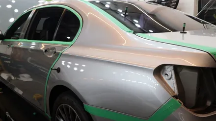 BMW 7시리즈 전체 랩핑 : ) 버니나그레이 느낌으로 해주세요! 락 그레이 컬러 시공! / 용인시 기흥구 농서동