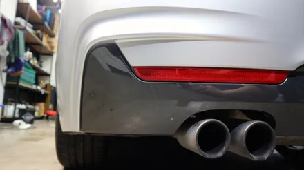 BMW 420i 사틴 메탈릭 실버 전체 랩핑 / 완성된 모습만 담긴... 슬픈 블로그... 어휴...스튜어디스 언니 미안해...[fast. sd카드 뻑남] / 용인시 기흥구 농서동