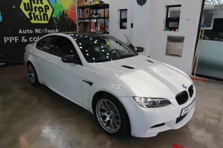 아트랩스킨 용인 일상 :) BMW M3  사틴화이트알루미늄 랩핑지제거 / 용인시 기흥구 농서동