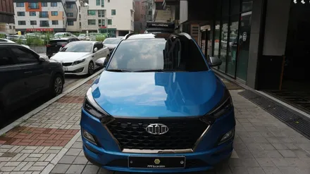 투싼 자동차 루프스킨 재시공 : ) 3년 정도 되면 딱 좋아요 / 용인시 기흥구 농서동