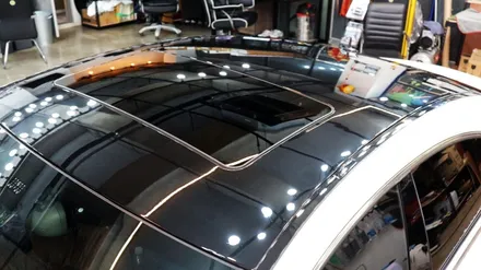 수원, 용인 루프스킨 잘하는 곳? 이제는 블랙PPF 입니다. :) 벤츠 cls350 재시공 / 용인시 기흥구 농서동