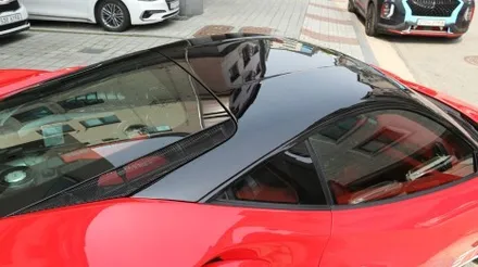 페라리 488 GTB 루프스킨을 랩핑지로 하셨다고요...? 큰일 납니다 블랙 PPF 시공! / 용인시 기흥구 농서동