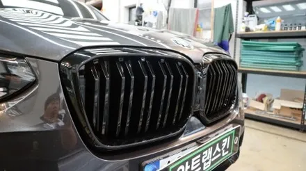 BMW X4 크롬 죽이기 랩핑 + 블랙 그릴 교환 역시...-_-b [튜닝 추천] / 용인시 기흥구 농서동