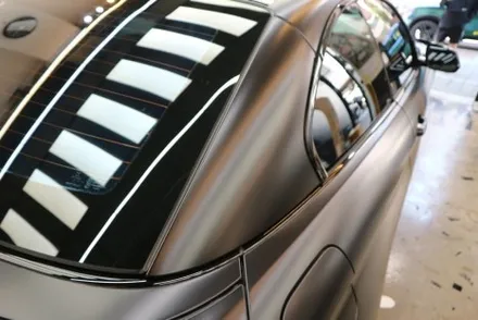 BMW F32 430iM 스포츠 쿠페 사틴 블랙 용인 전체 랩핑 시공 / 용인시 기흥구 농서동