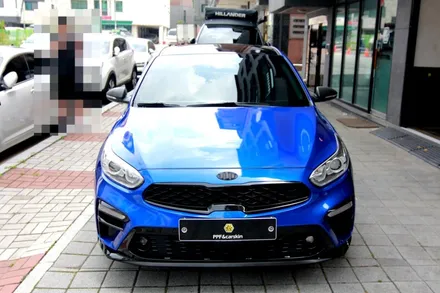 K3 차 전체 랩핑 가격은 어떨까요? :) 3m1080 코스믹 블루 / 용인시 기흥구 농서동