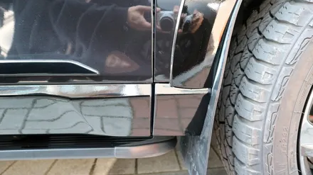 쌍용 올 뉴 렉스턴 더 블랙 오버 휀다+도어+범퍼 하단 가니쉬 포함 펜더 블랙 PPF 랩핑 시공! : ) 아트랩스킨 / 용인시 기흥구 농서동