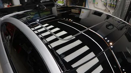 BMW 420i 사틴 메탈릭 실버 전체 랩핑 / 완성된 모습만 담긴... 슬픈 블로그... 어휴...스튜어디스 언니 미안해...[fast. sd카드 뻑남] / 용인시 기흥구 농서동