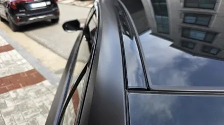 차량 랩핑 가격은 얼마인가요? BMW 5시리즈 사틴 블랙 / 용인시 기흥구 농서동