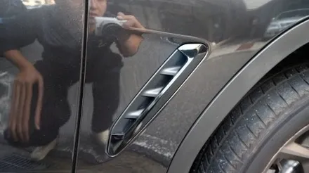 BMW X4 크롬 죽이기 랩핑 + 블랙 그릴 교환 역시...-_-b [튜닝 추천] / 용인시 기흥구 농서동