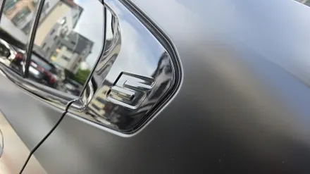 차량 랩핑 가격은 얼마인가요? BMW 5시리즈 사틴 블랙 / 용인시 기흥구 농서동