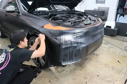 수원, 화성, 동탄, 용인 컬러 PPF 시공점을 찾나요? 사틴 블랙 PPF BMW X6 전체 시공 / 용인시 기흥구 농서동