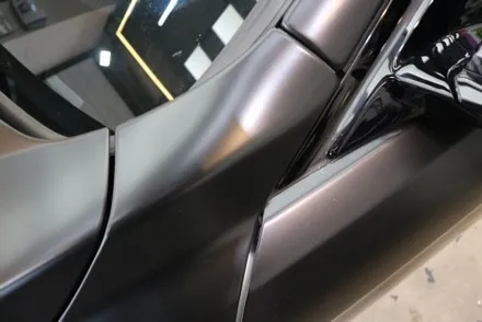BMW F32 430iM 스포츠 쿠페 사틴 블랙 용인 전체 랩핑 시공 / 용인시 기흥구 농서동