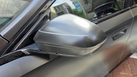 차량 랩핑 가격은 얼마인가요? BMW 5시리즈 사틴 블랙 / 용인시 기흥구 농서동