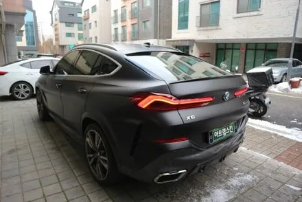 수원, 화성, 동탄, 용인 컬러 PPF 시공점을 찾나요? 사틴 블랙 PPF BMW X6 전체 시공 / 용인시 기흥구 농서동