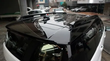 신형 싼타페 MX5 투톤 블랙 PPF 루프스킨 시공! why? 랩핑으로 안 하고 블랙 PPF로 했을까요? / 용인시 기흥구 농서동