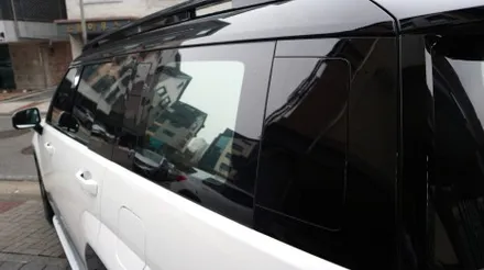 신형 싼타페 MX5 투톤 블랙 PPF 루프스킨 시공! why? 랩핑으로 안 하고 블랙 PPF로 했을까요? / 용인시 기흥구 농서동