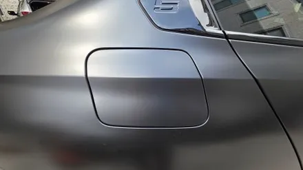 차량 랩핑 가격은 얼마인가요? BMW 5시리즈 사틴 블랙 / 용인시 기흥구 농서동