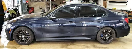 BMW3시리즈 자동차랩핑 시공 에이버리 화이트 펄! / 용인시 기흥구 농서동