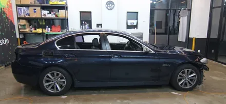 BMW5시리즈 리스토어 2탄 : 랩핑지 선택에 따른 결과물은? 카멜레온랩핑! / 용인시 기흥구 농서동