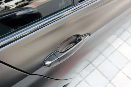 자동차 랩핑 부담스럽죠? : ) BMW 3시리즈 사틴블랙 / 용인시 기흥구 농서동