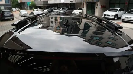 [못 참지] 출고 후 싼타페 MX5 루프스킨 투톤 블랙 PPF / 용인시 기흥구 농서동