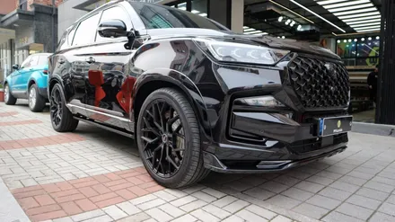 올뉴렉스턴 더블랙 가니쉬 랩핑 PPF 시공으로 튜닝 끝! / 용인시 기흥구 농서동