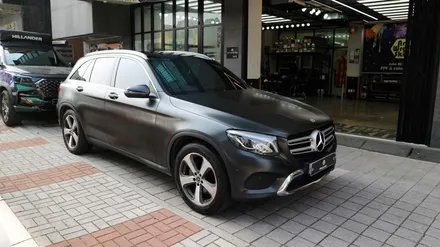 GLC 220d 자동차 랩핑 비용은 어떻게 될까요? :) 에이버리 메탈릭 블랙 락 그레이 / 용인시 기흥구 농서동