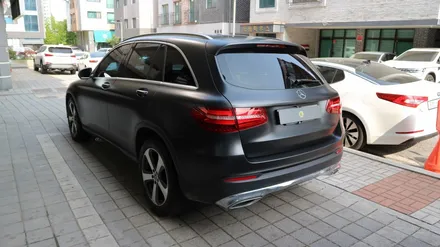 GLC 220d 자동차 랩핑 비용은 어떻게 될까요? :) 에이버리 메탈릭 블랙 락 그레이 / 용인시 기흥구 농서동