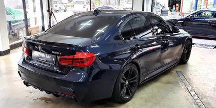 BMW3시리즈 자동차랩핑 시공 에이버리 화이트 펄! / 용인시 기흥구 농서동