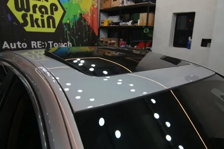 BMW 7시리즈 튜닝(F01) 차량 랩핑 : ) 가격은 어떨까요? -상- / 용인시 기흥구 농서동