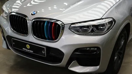 BMW X4 키드니 그릴 사이드미러 랩핑 시공 / 용인시 기흥구 농서동