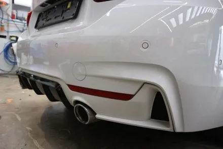 BMW F32 430iM 스포츠 쿠페 사틴 블랙 용인 전체 랩핑 시공 / 용인시 기흥구 농서동