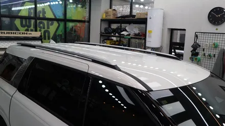 기아 카니발 KA4 투톤 루프스킨 랩핑 시공했습니다. : ) 아트랩스킨 / 용인시 기흥구 농서동