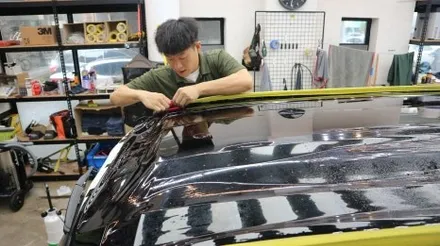 EV9 투톤 하시려고요? 랩핑 말고 블랙 PPF / 용인시 기흥구 농서동
