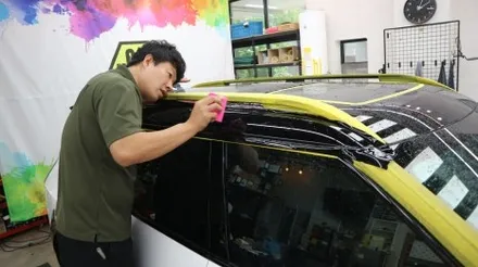 EV9 투톤 블랙 PPF 루프스킨 랩핑으로 이뻐지기! / 용인시 기흥구 농서동