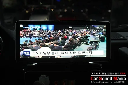 남자 향기 가득한 벤츠G바겐 안드로이드 M2c 장착과 함께 12.25 모니터까지 교체 수입차 카오디오는 신월동카오디오 / 서울 양천구 강서구