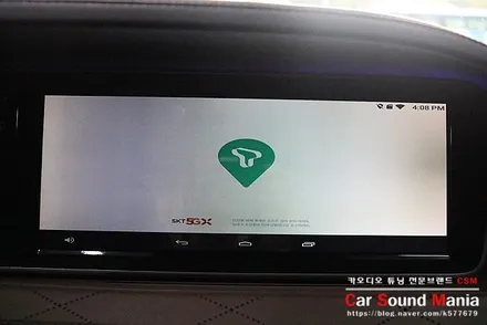 벤츠S클래스 안드로이드 매립 전문 양천구카오디오 카사운드매니아 / 서울 양천구 강서구