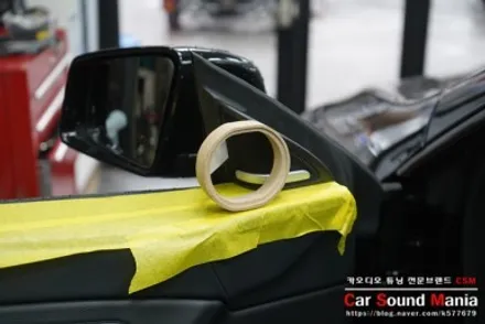 벤츠CLA45AMG 포칼TBE872 트윗터 필러 성형 / 서울 양천구 강서구