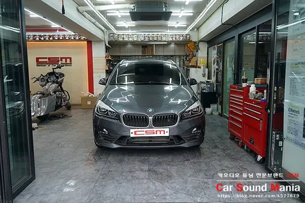 BMW 액티브 투어러 에코파워팩 보조배터리 시공도 카사운드매니아 / 서울 양천구 강서구