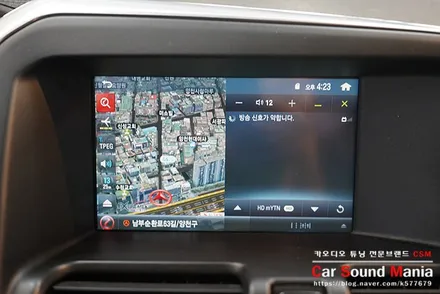 볼보XC60 아이나비X3큐브 수입차매립 카사운드매니아 / 서울 양천구 강서구