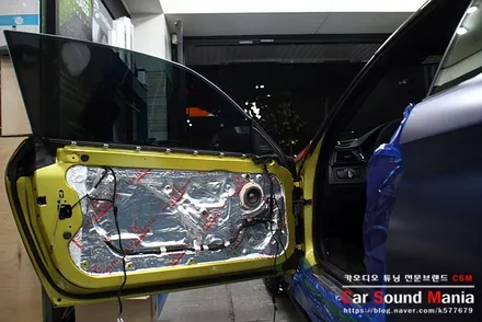 BMW 전용 스피커 소닉디자인 BMW M4 카오디오 튜닝을 완료하다 / 서울 양천구 강서구