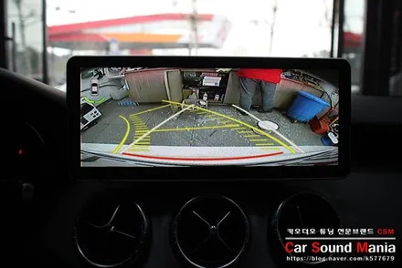 M2c 매립 전문 신월동카오디오 안드로이드 M2c 200A 벤츠CLA250 매립 시공과 함께 12.3인치 모니터로 교체 시공을 완료하다 / 서울 양천구 강서구