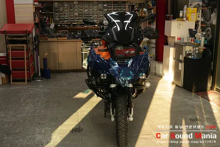 바이크 오디오 튜닝도 카사운드매니아 / BMW / 1250GS / 서울 양천구 강서구