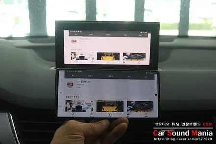 jy커스텀z1 셋톱박스를 사용한 매립 시공으로 차량안에서 편리함 제공에 성공하다 / 서울 양천구 강서구